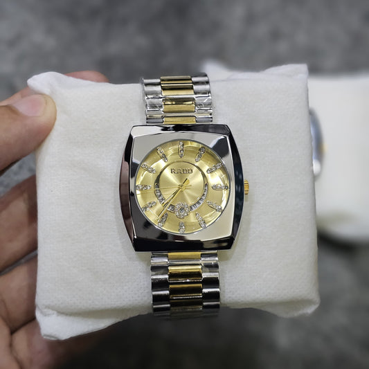 Rado-Inspired Premium Dual-Tone Watch